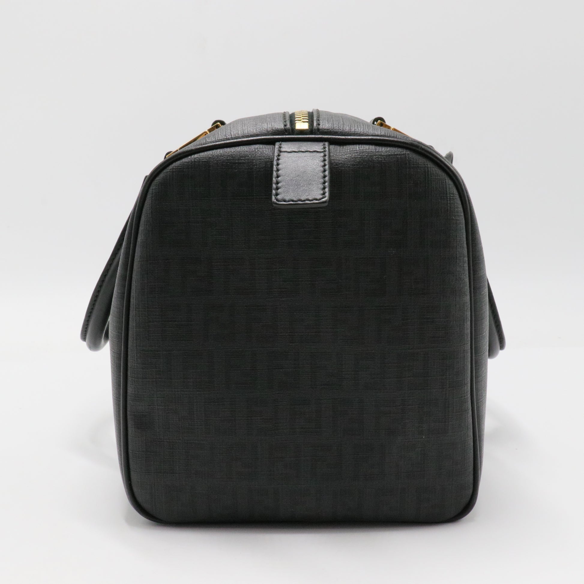 Fendi  Zucchino Spalmati Forever Boston Moro Black