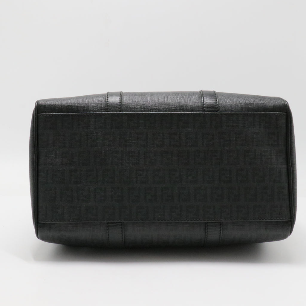 Fendi  Zucchino Spalmati Forever Boston Moro Black