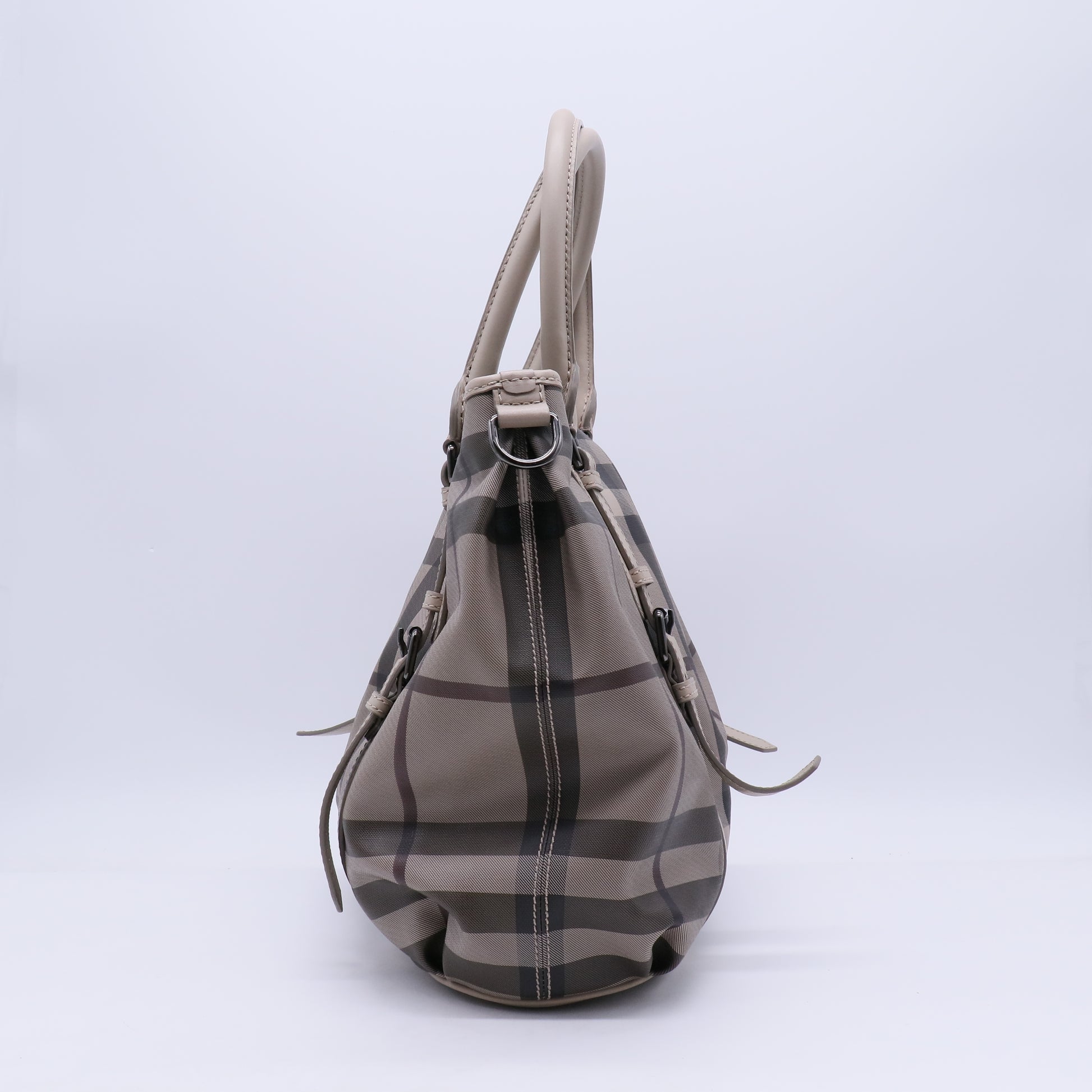 Smoked Check Small Northfield Tote Trench B21795