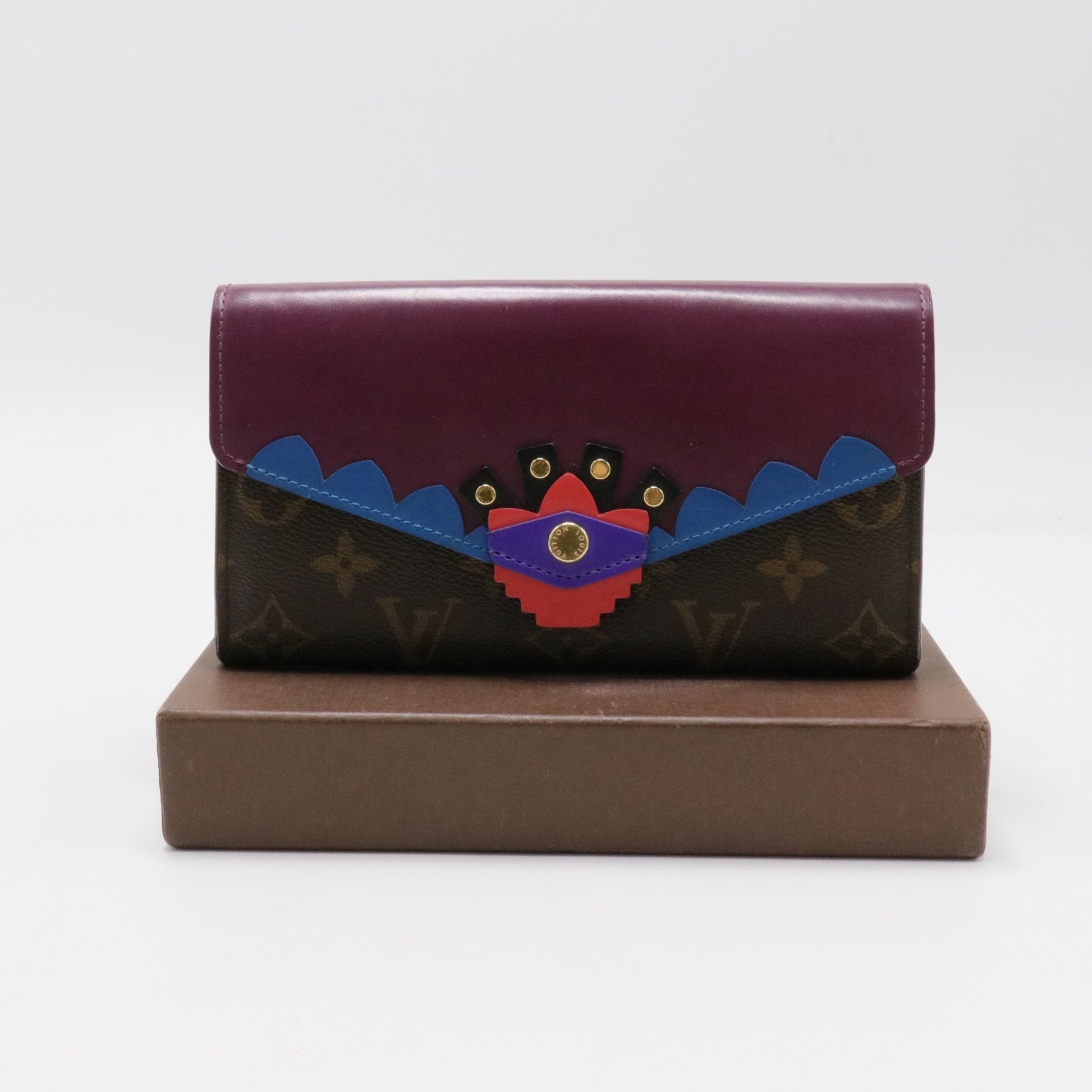 Sarah Wallet Limited Edition Totem Monogram Canvas