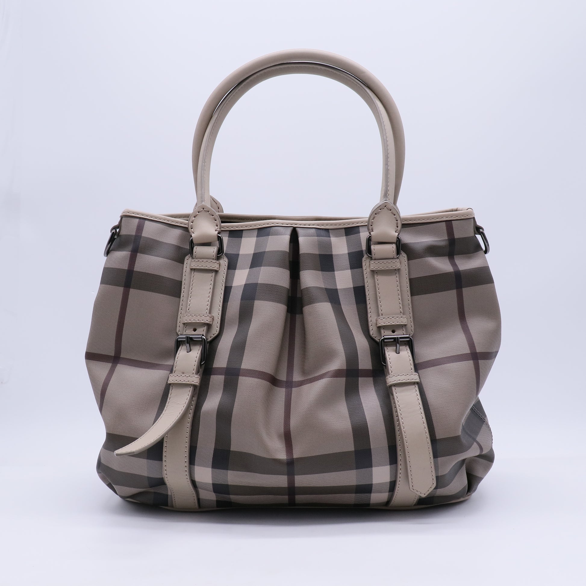 Smoked Check Small Northfield Tote Trench B21795