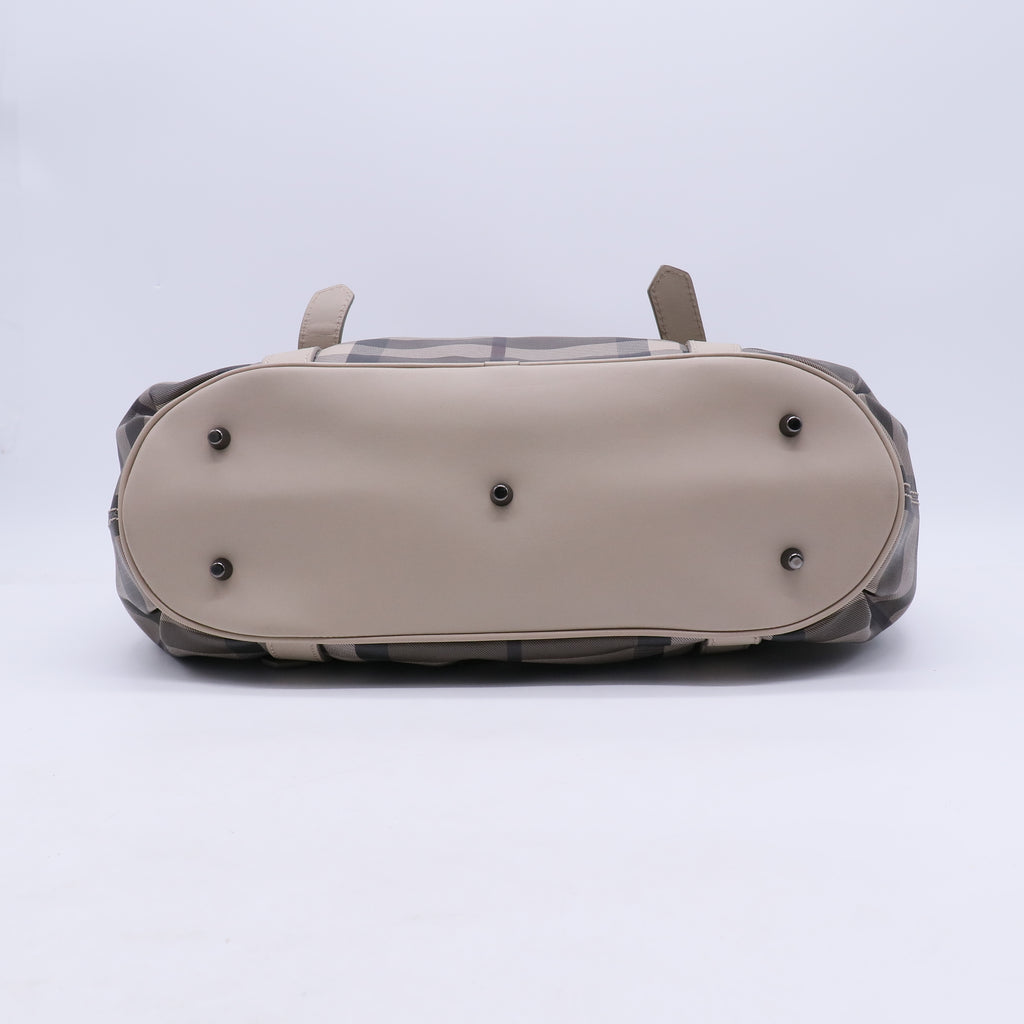 Smoked Check Small Northfield Tote Trench B21795