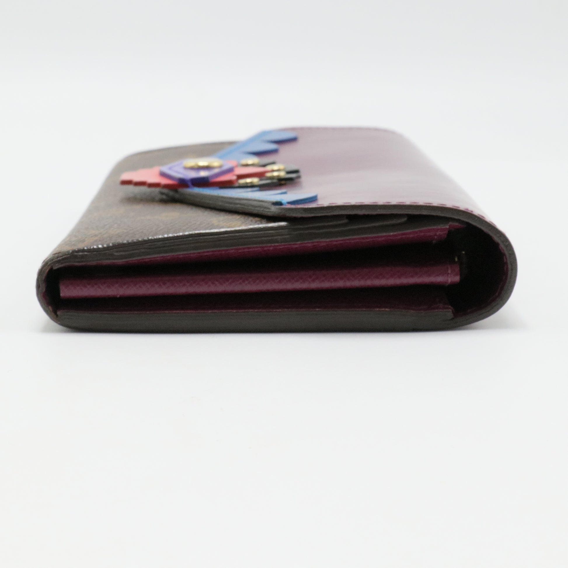 Sarah Wallet Limited Edition Totem Monogram Canvas