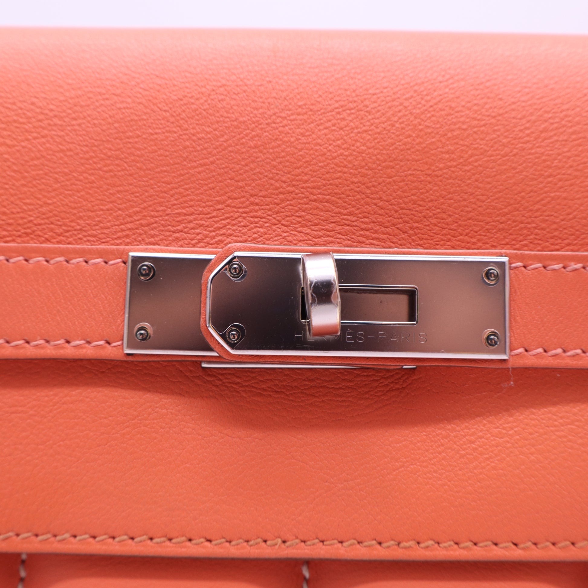 Hermes Swift Sac Berline 28 Capucine B21800 twins