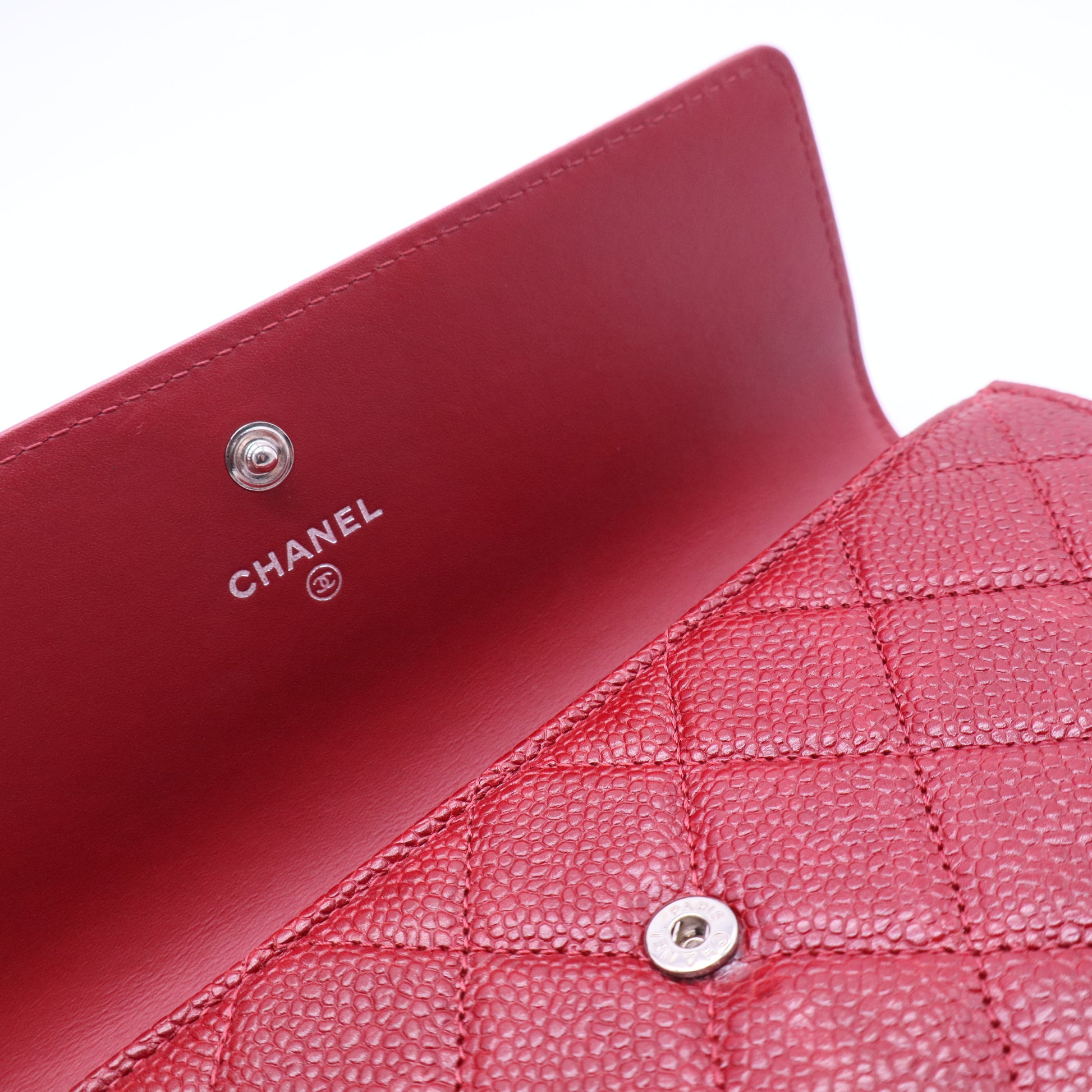Caviar Boy Chanel Long Flap Wallet W20200