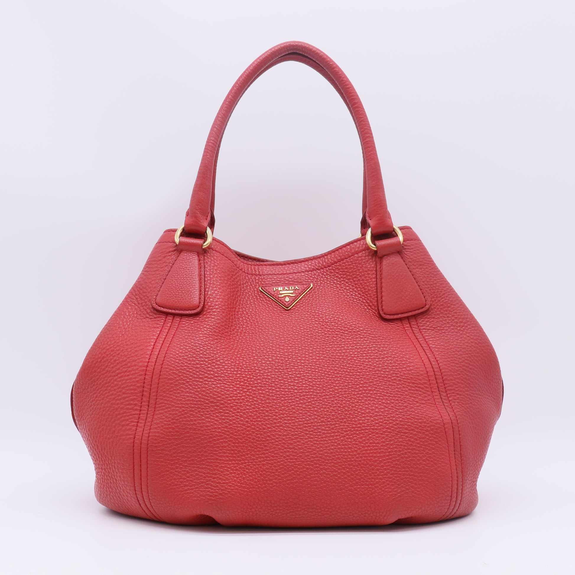 Prada Vitello Daino Sacca 2 Manici Tote Bag B23694