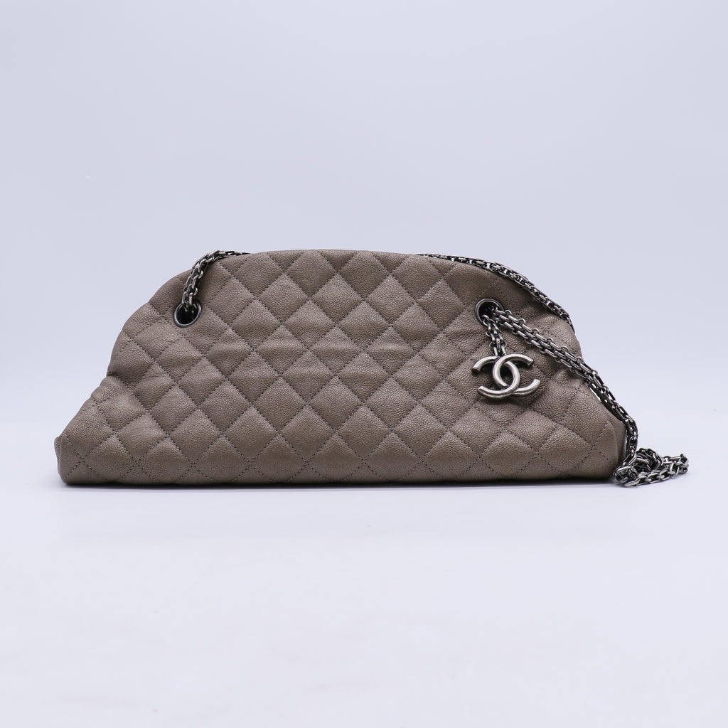 Just Mademoiselle Bag Quilted Aged Calfskin Medium B21842