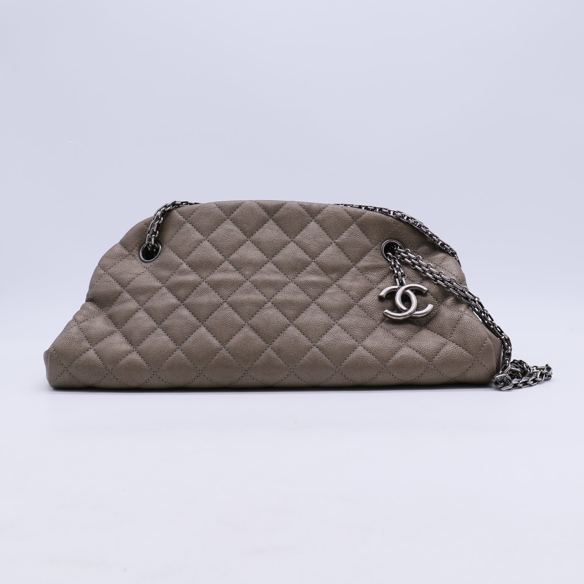 Just Mademoiselle Bag Quilted Aged Calfskin Medium B21842