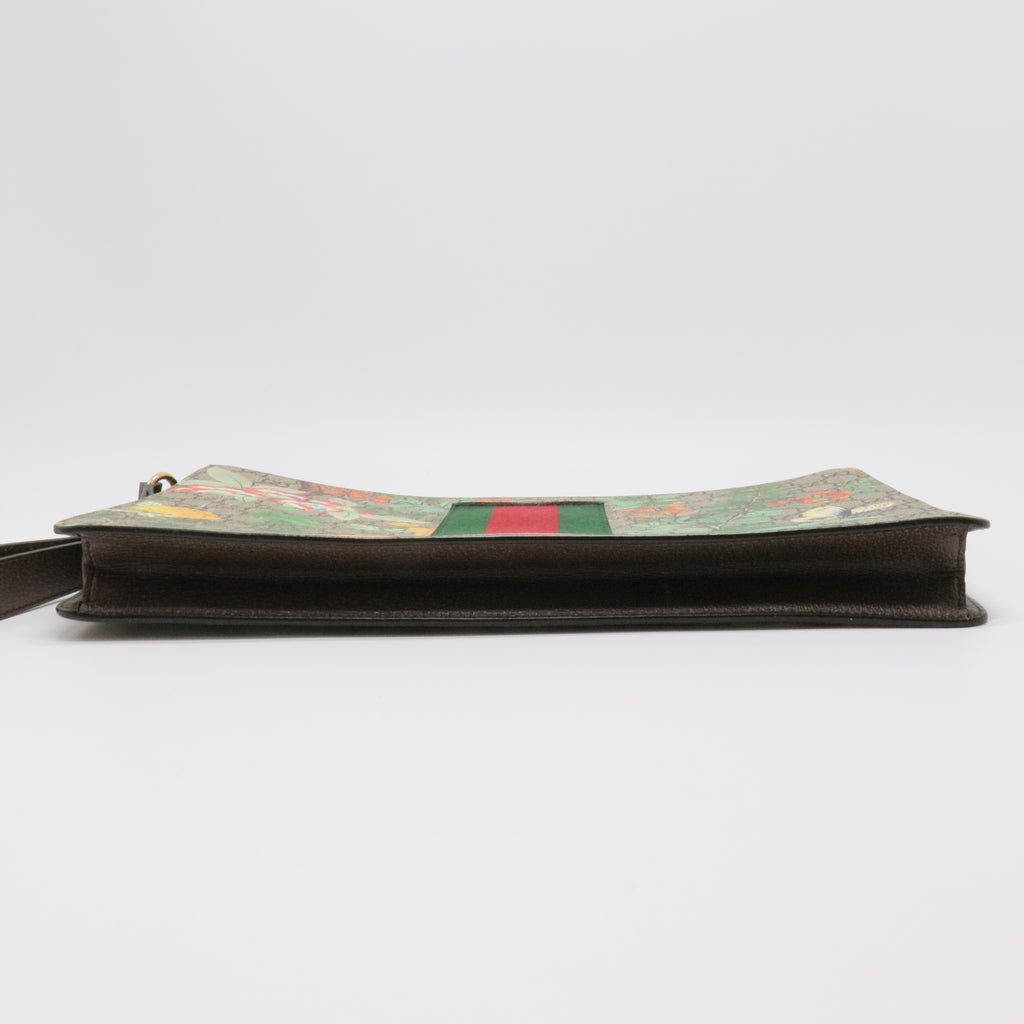 Ophidia GG Supreme Flora Pouch