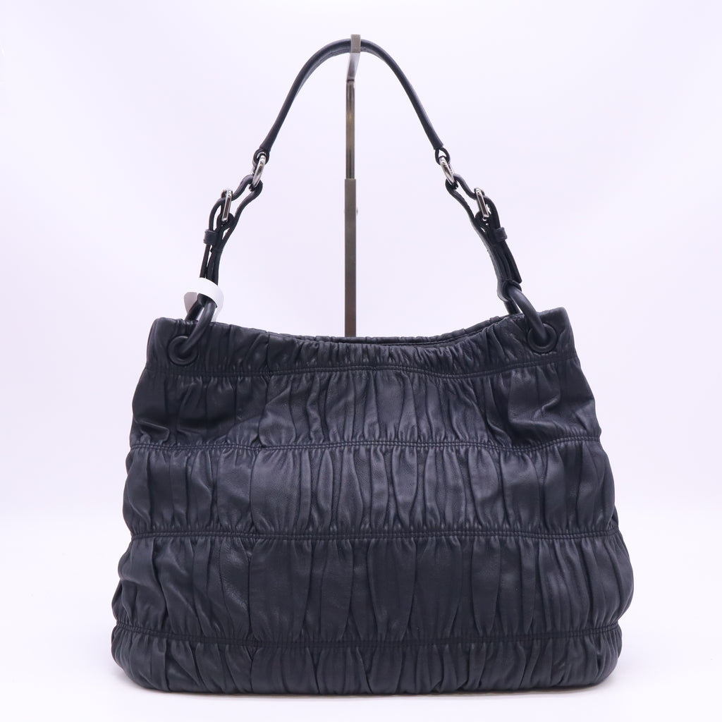 Gaufre Hobo Nappa Leather Medium B24464