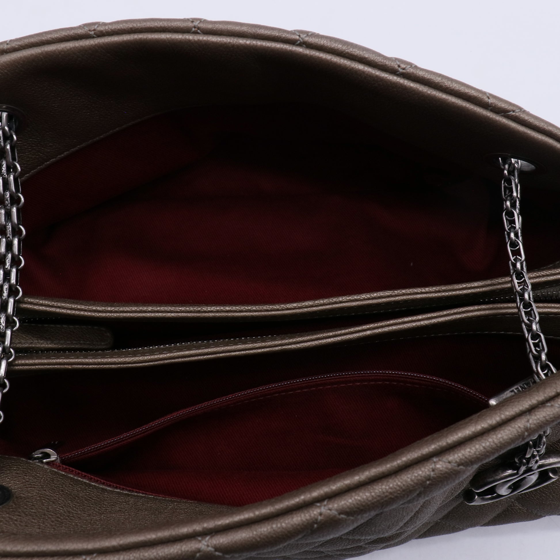 Just Mademoiselle Bag Quilted Aged Calfskin Medium B21842