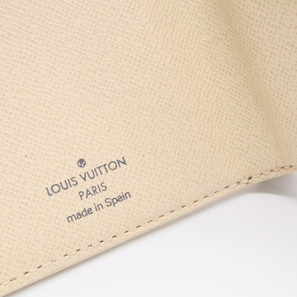 Damier Azur Pattern Coated Canvas Koala Wallet