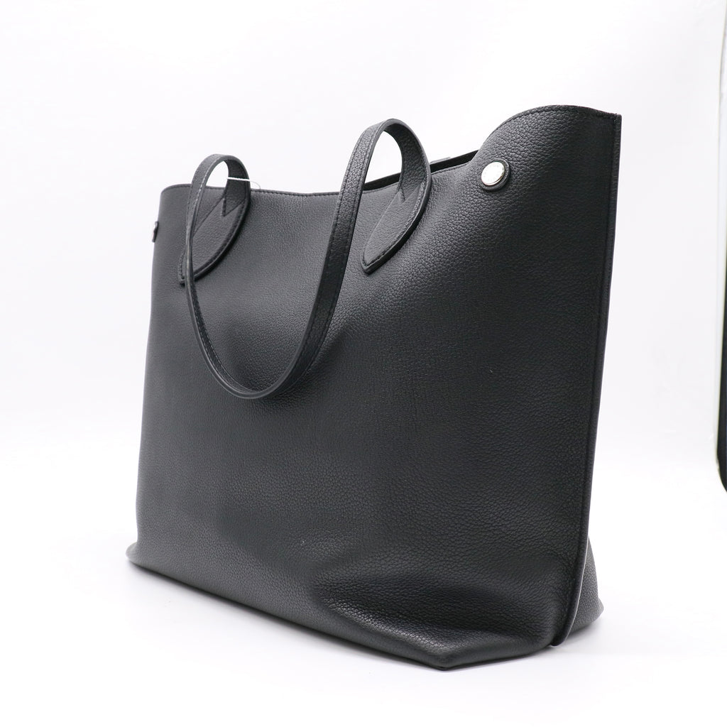 Louis Vuitton Calfskin Lockme Go Tote Black twins LDZ234