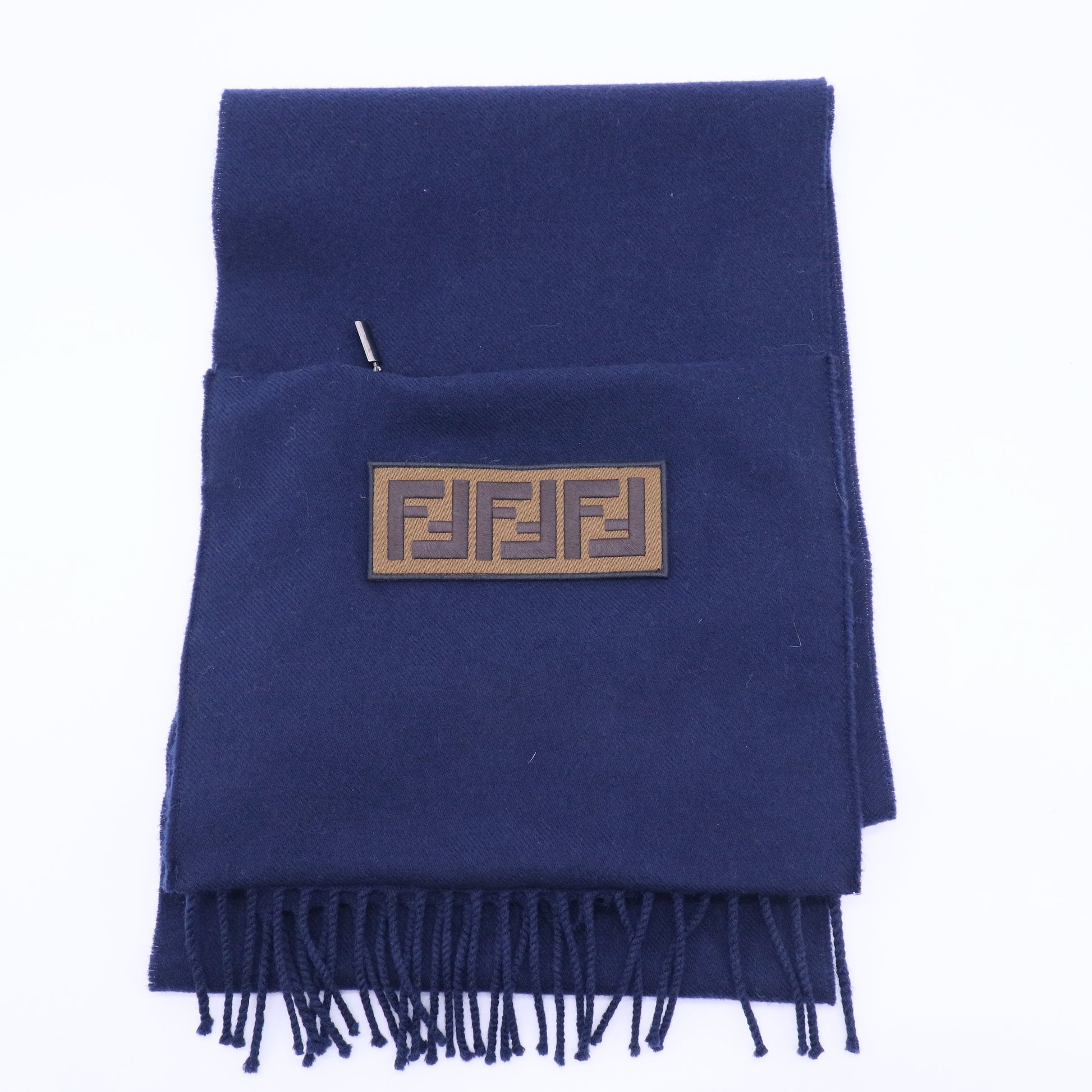 Blue Wool scarf W20182