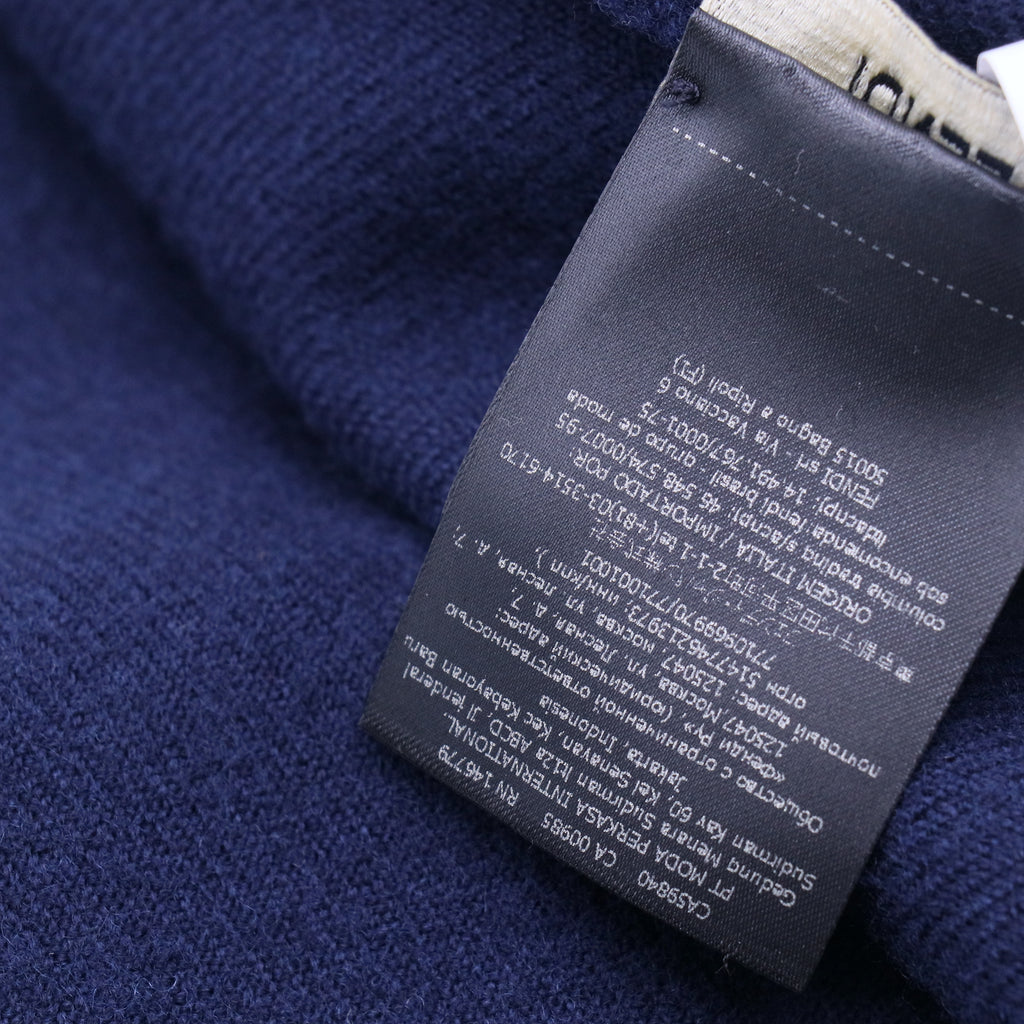 Blue Wool scarf W20182