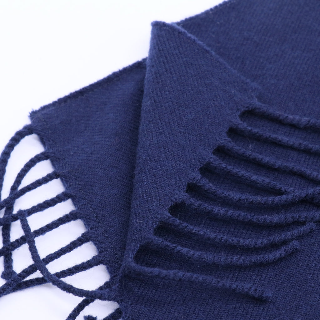 Blue Wool scarf W20182