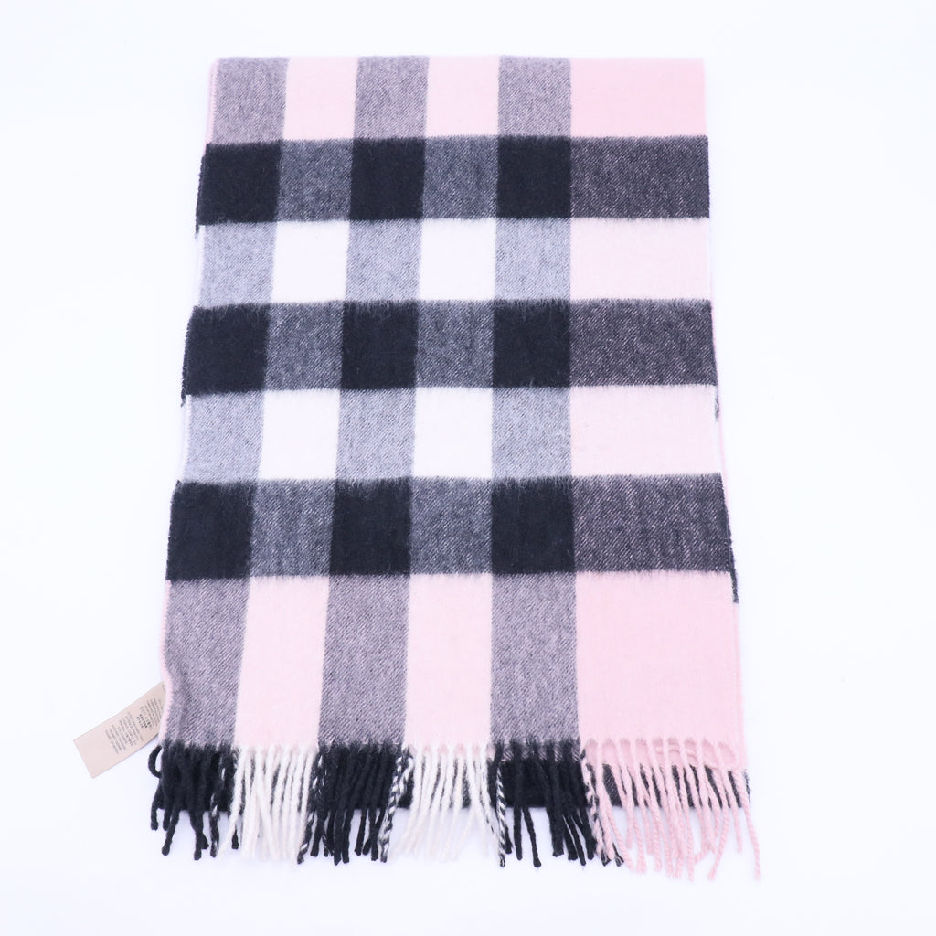 Cashmere Check Scarf W20172