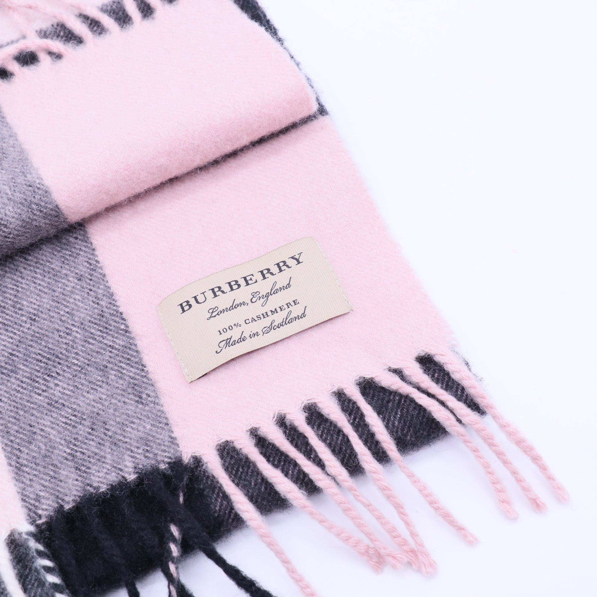 Cashmere Check Scarf W20172