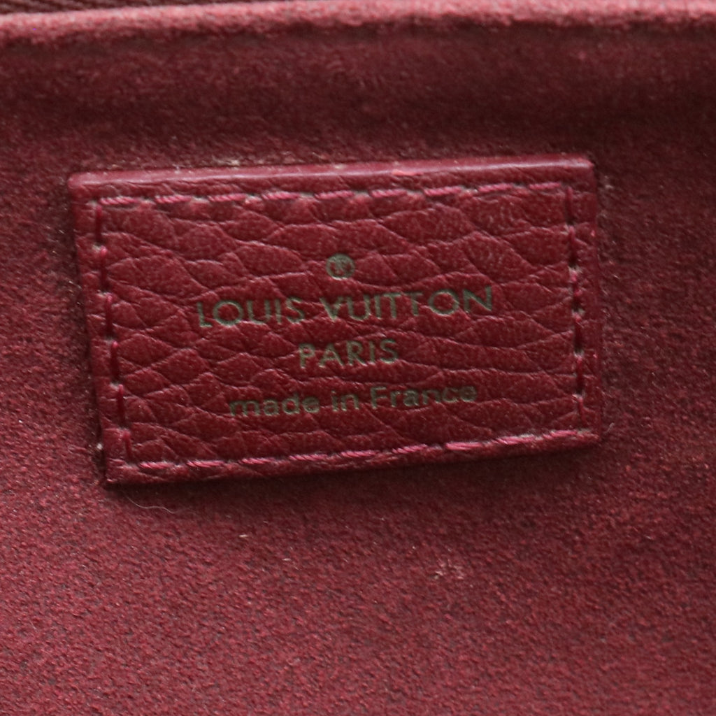 Bordeaux Taurillon Leather Volta Bag Twins