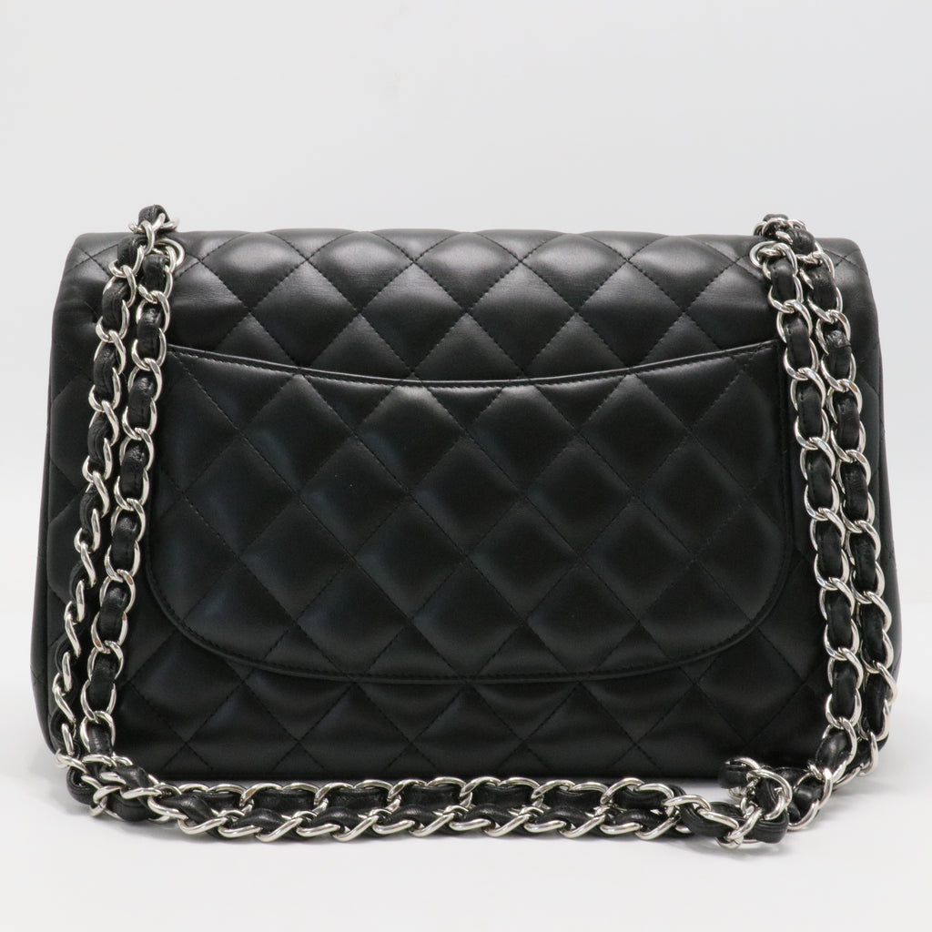 Classic Double Flap Bag Quilted Lambskin Jumbo