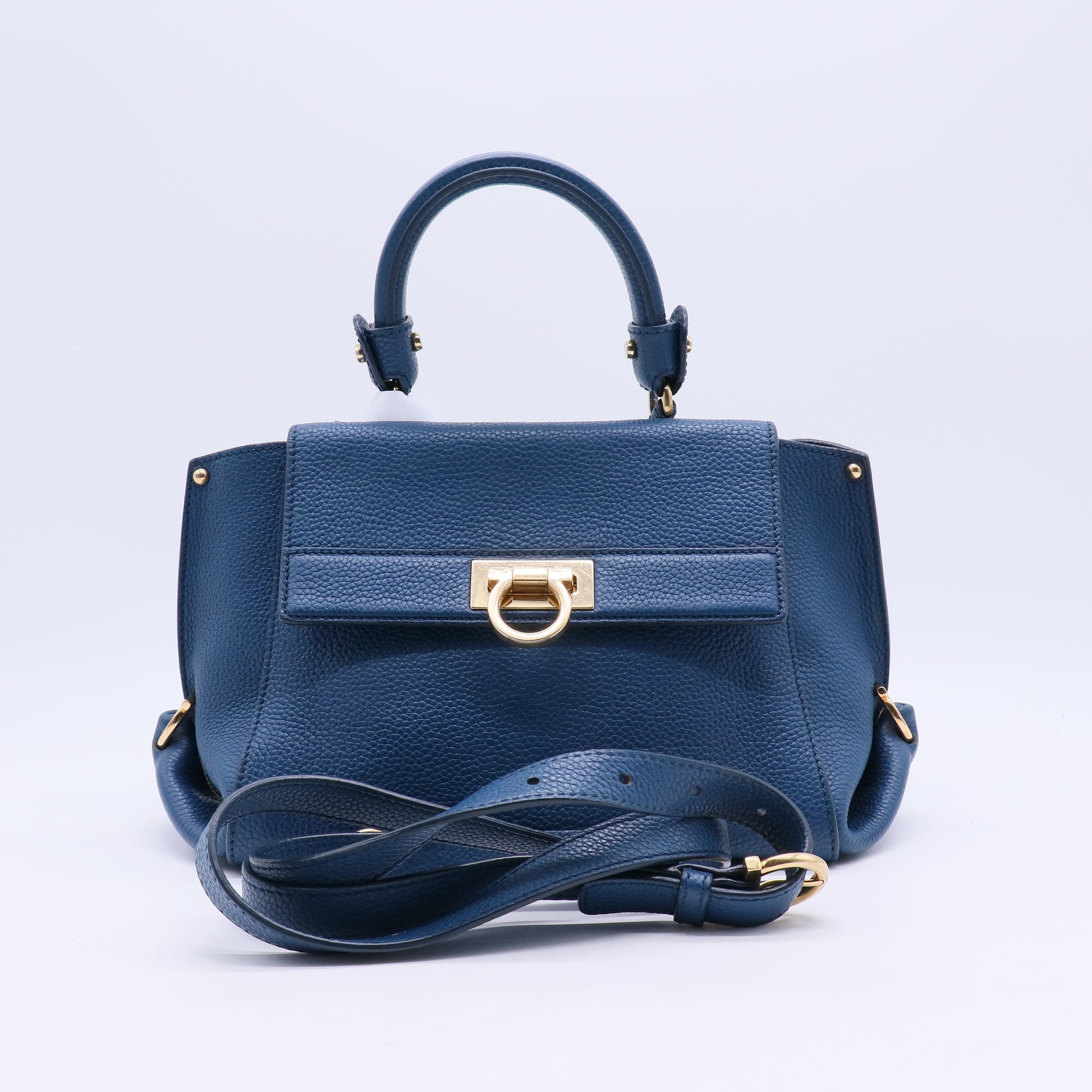 Leather Top Handle Bag B21602