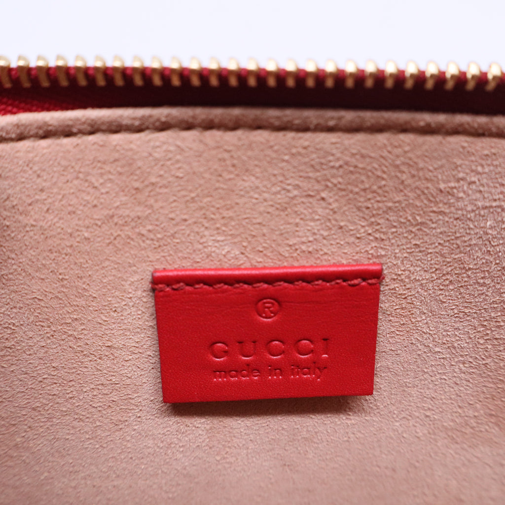 GG Supreme Kingsnake Heart Pouch Bag W20652