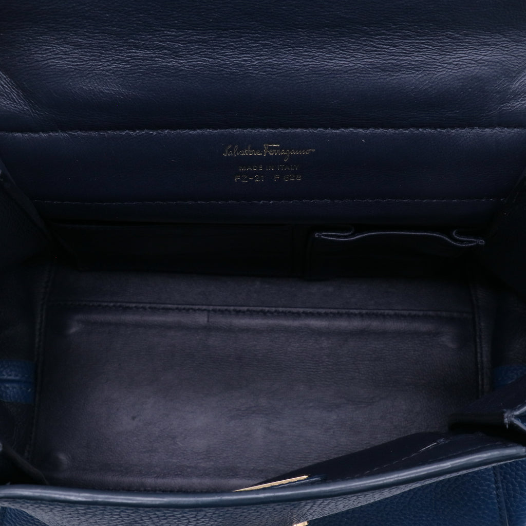 Leather Top Handle Bag B21602