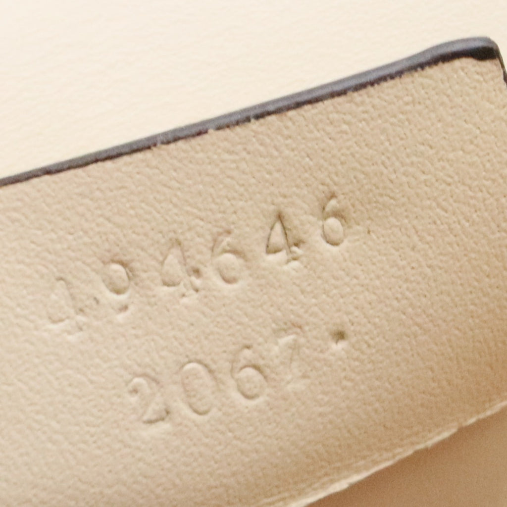 Calfskin Web Medium Sylvie Top Handle Bag White