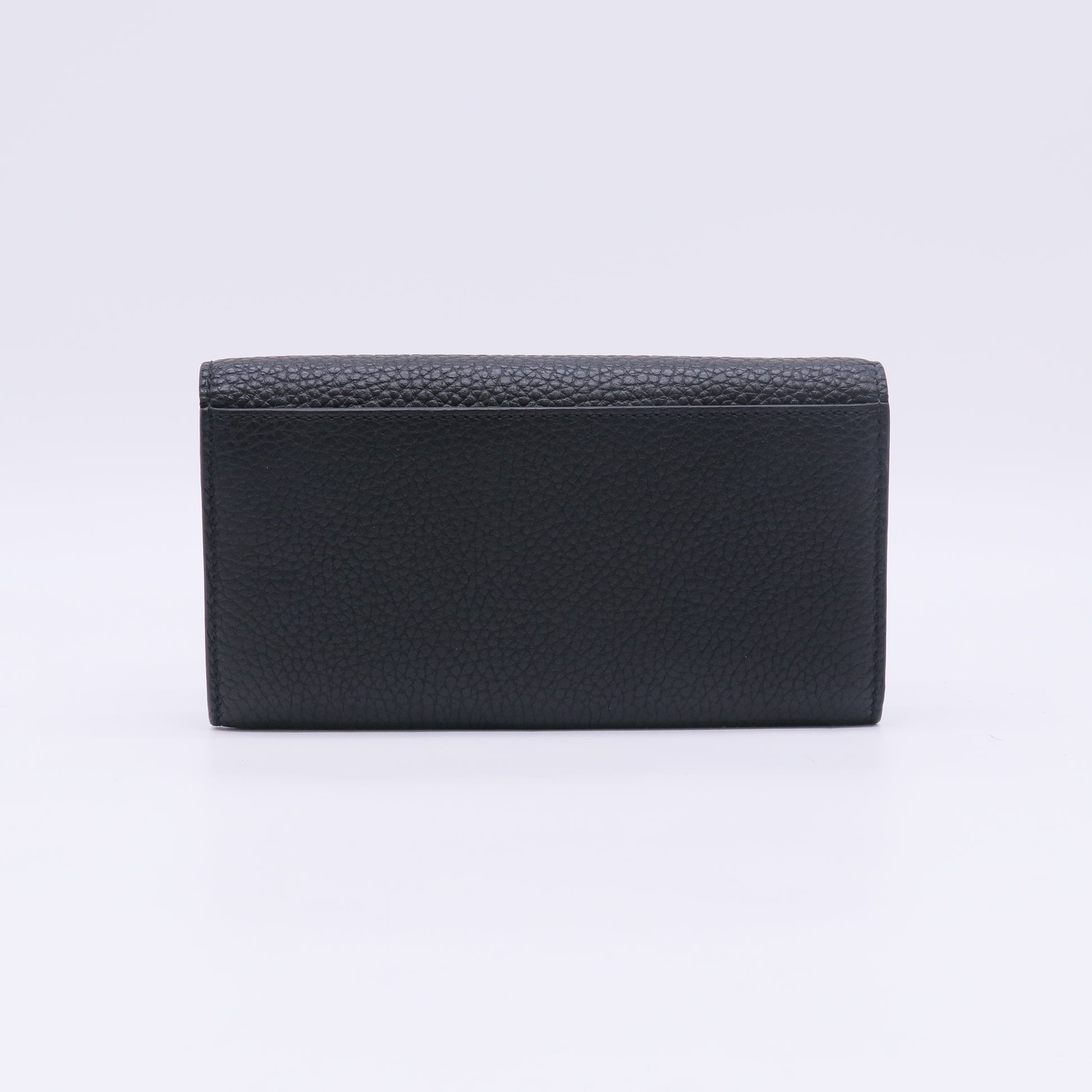 Burberry Grained Calfskin Leather Continental Wallet W22873
