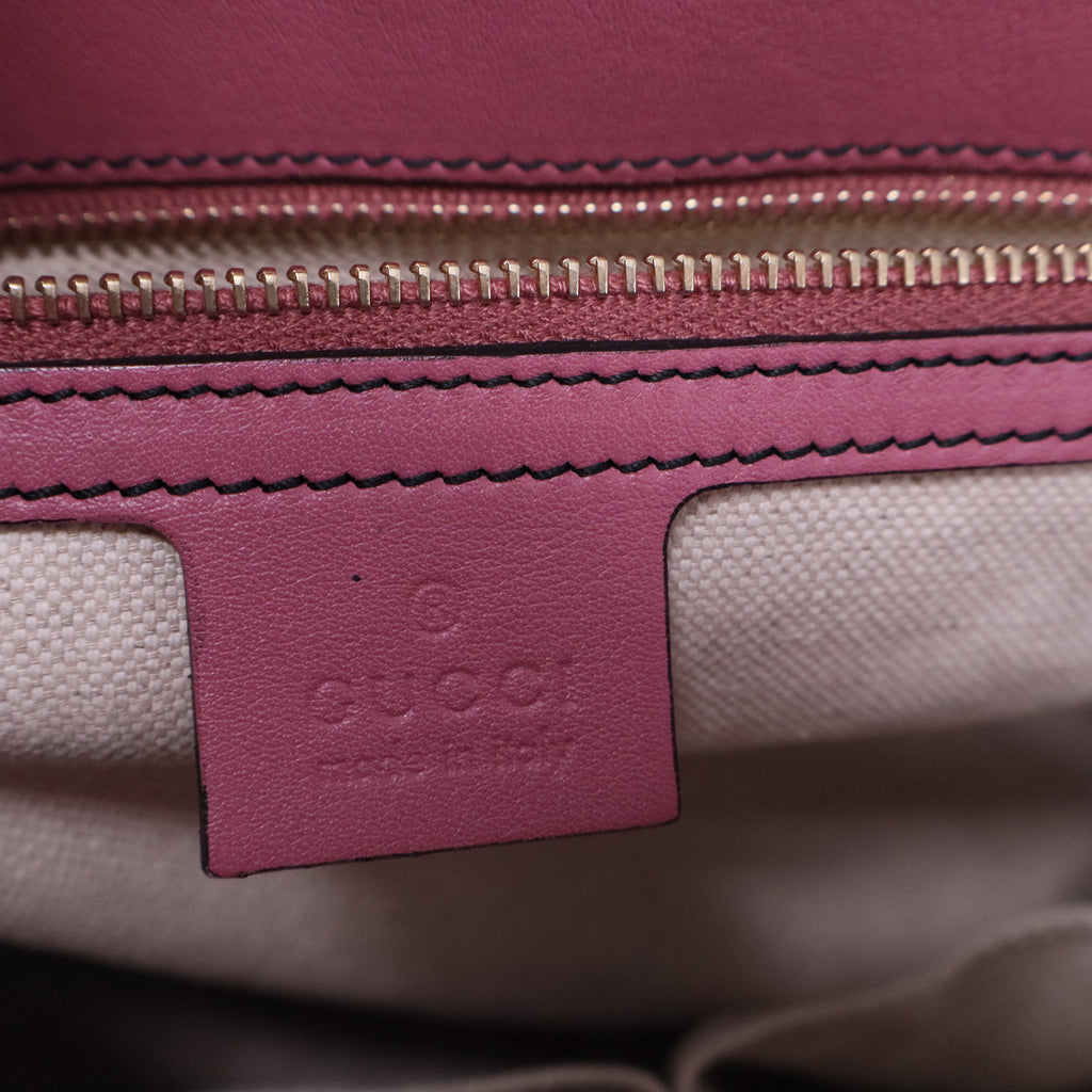 Emily Chain Flap Shoulder Bag Guccissima Leather Large B20655