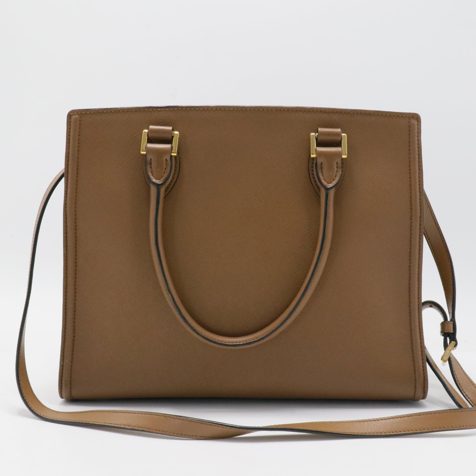 Saffiano Lux Small Handle Bag