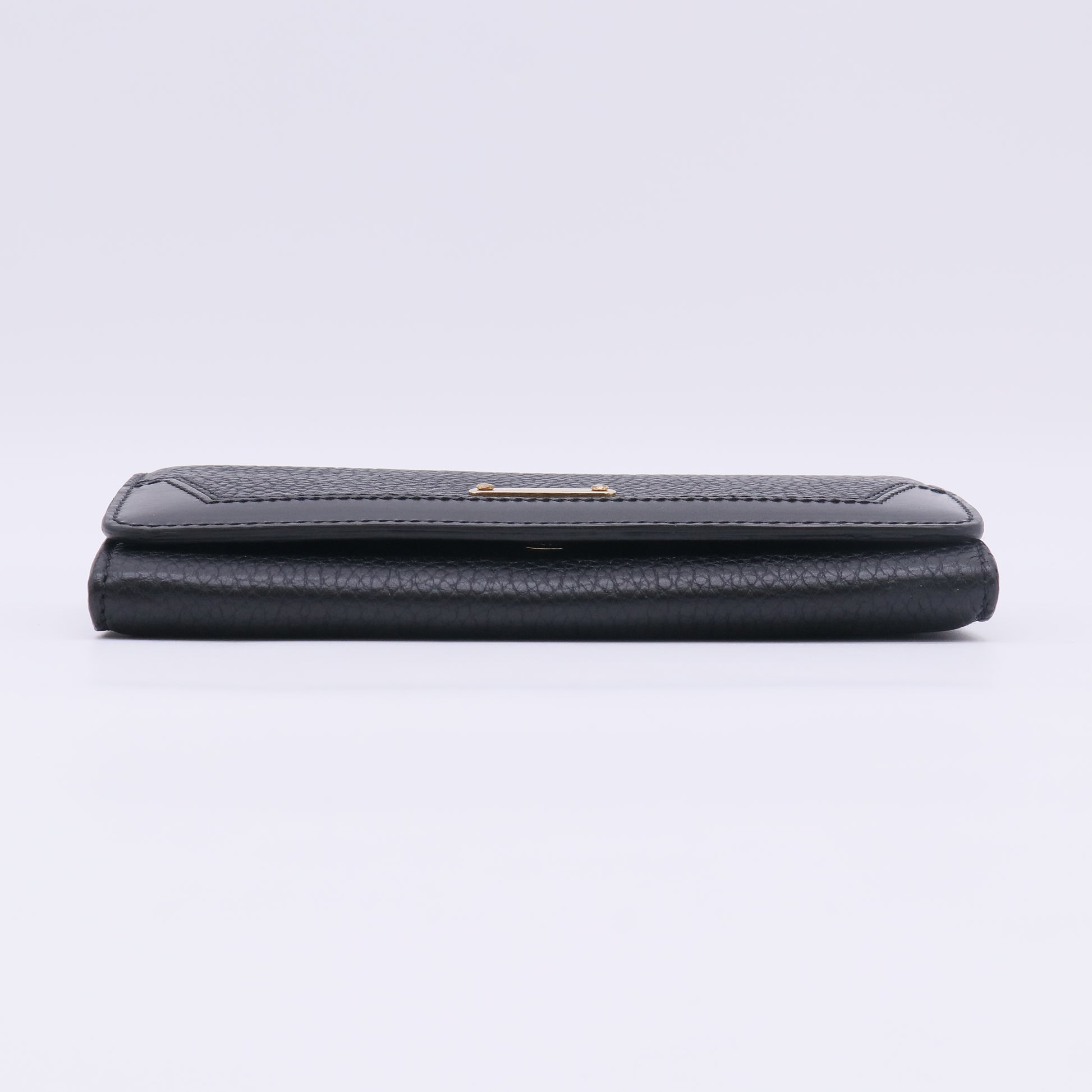 Burberry Grained Calfskin Leather Continental Wallet W22873