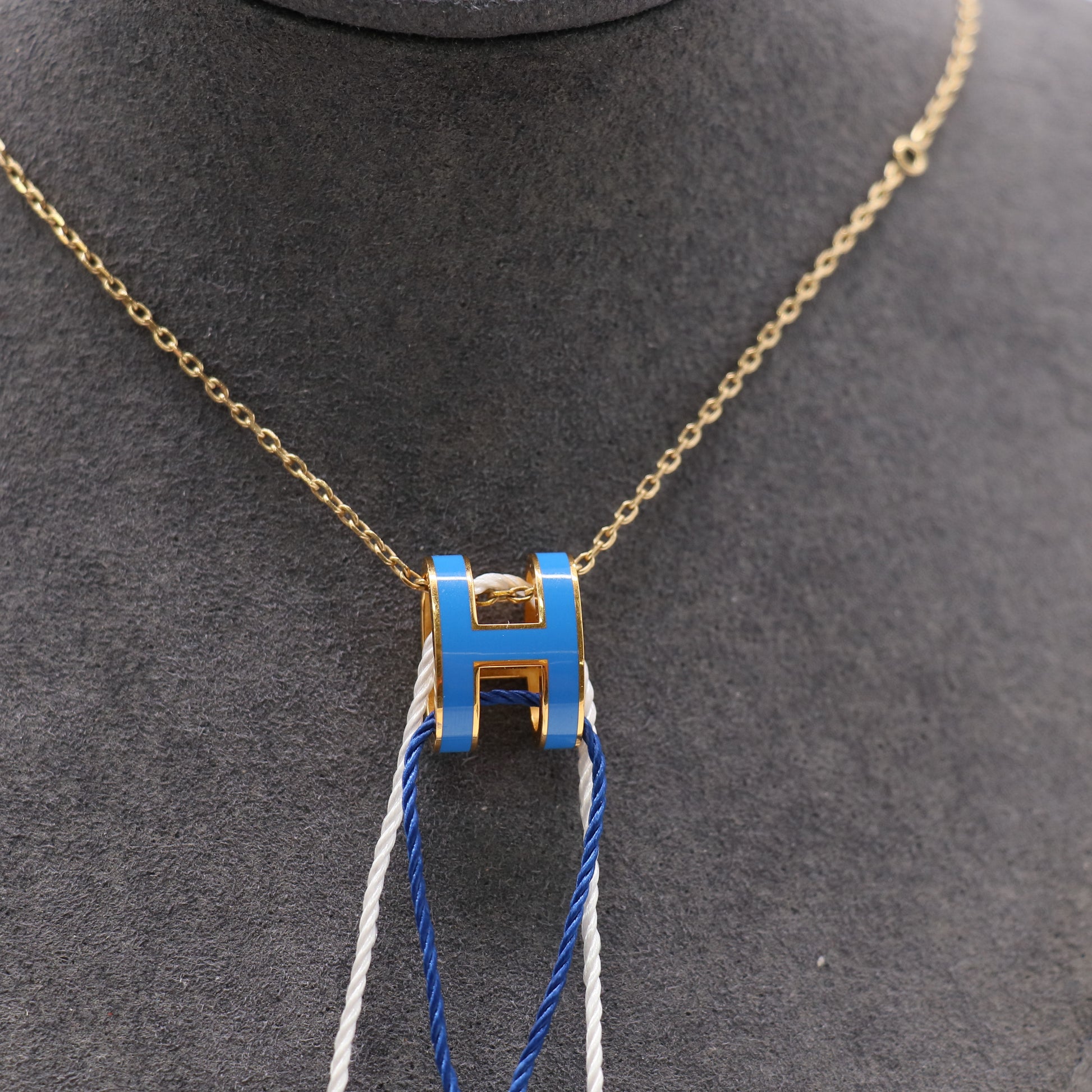 Hermes Pop H neckalce twins LDZ203