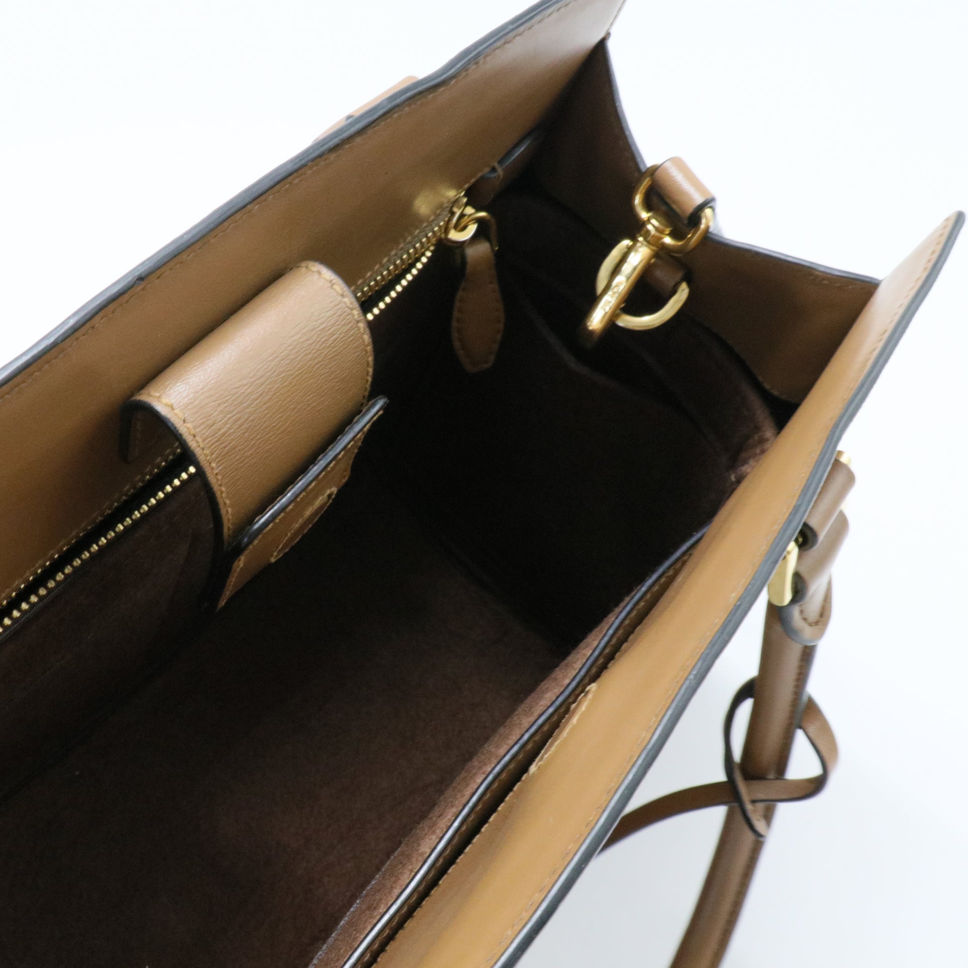 Saffiano Lux Small Handle Bag