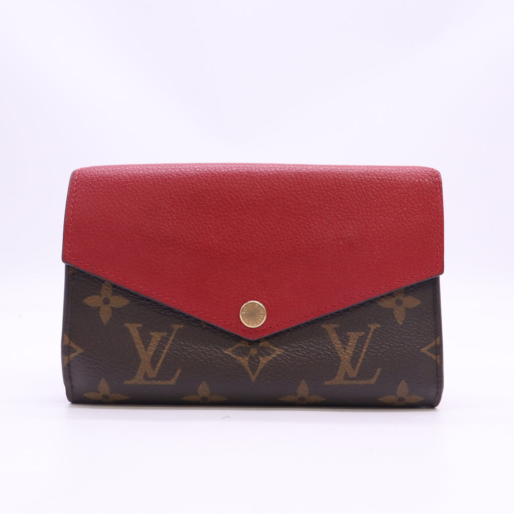 Louis Vuitton Monogram Pallas Compact Wallet Cherry W23447