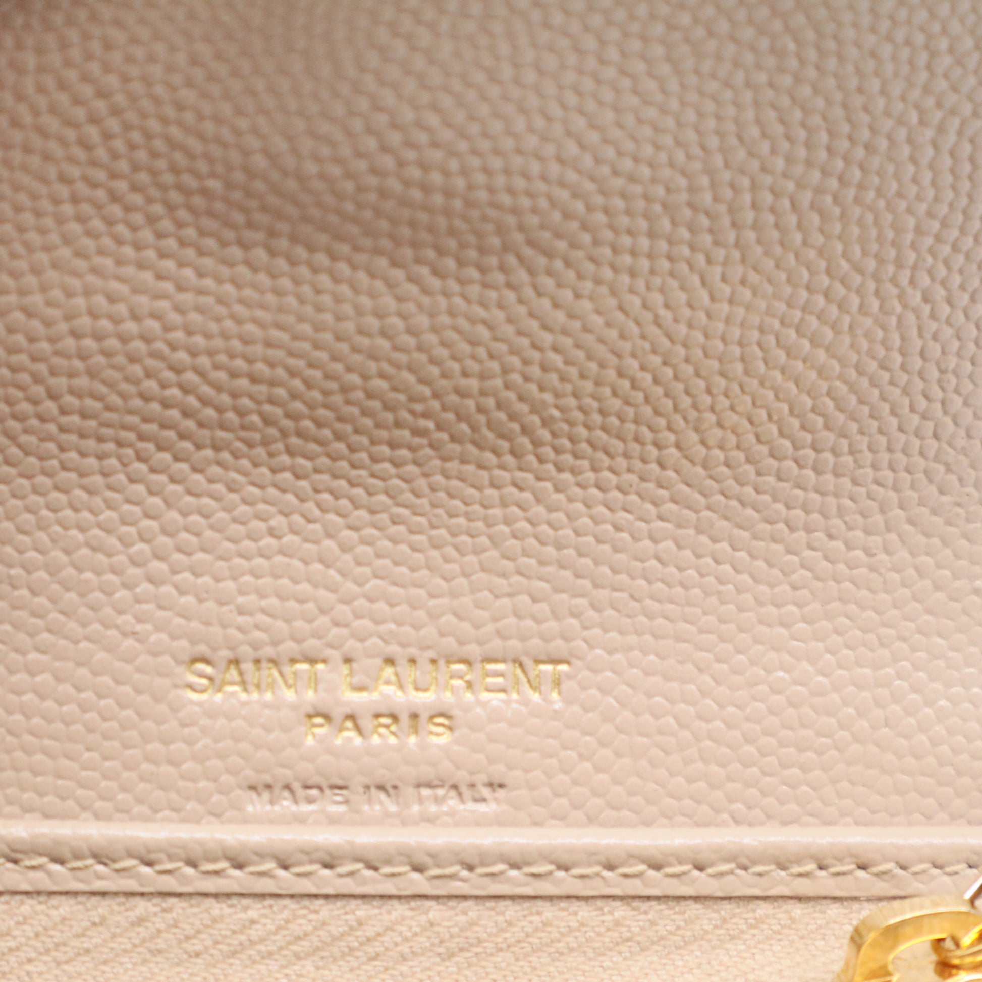 Beige Quilted 3 Mix Matelasse Leather Monogram Flap Bag twins  ldj3416