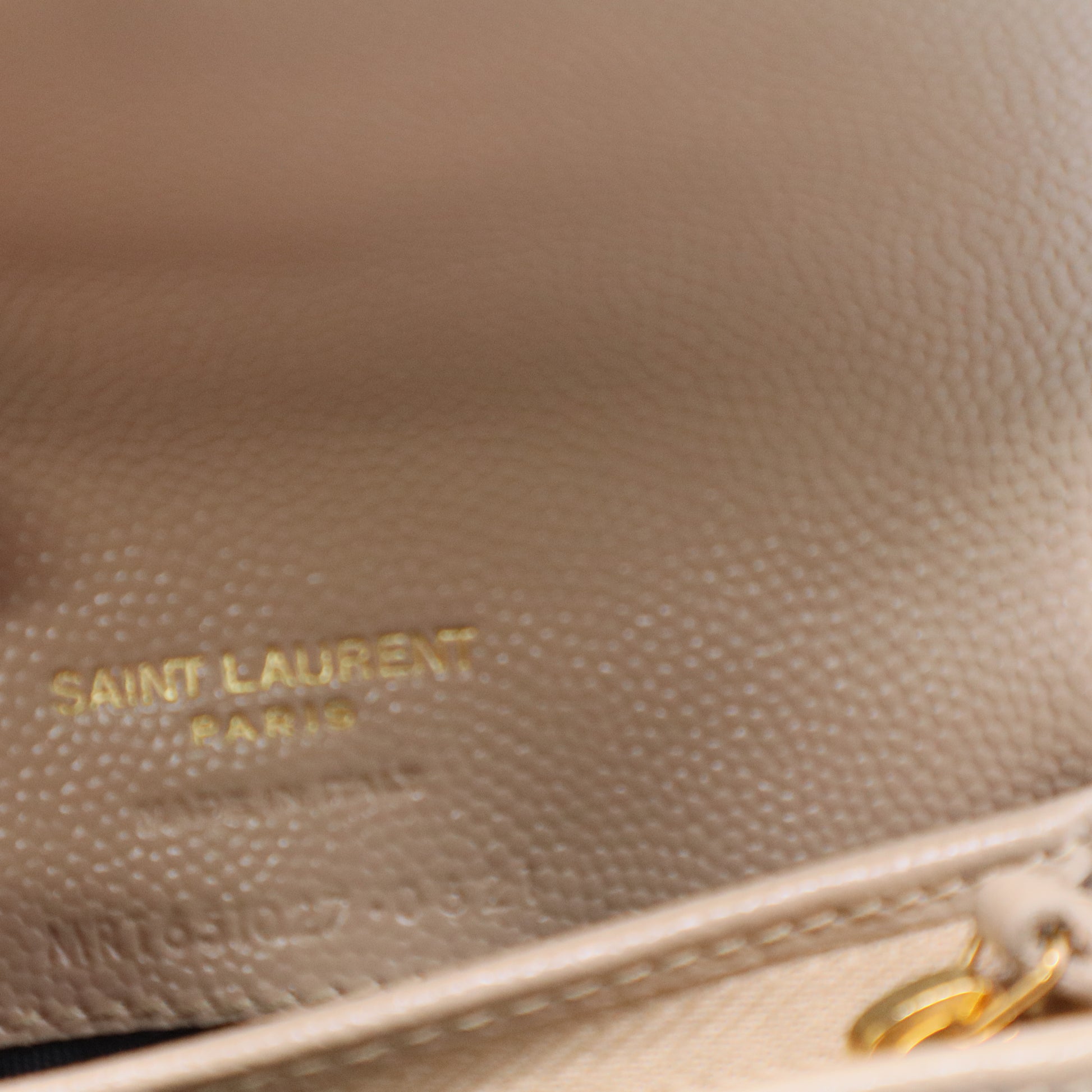Beige Quilted 3 Mix Matelasse Leather Monogram Flap Bag twins  ldj3416