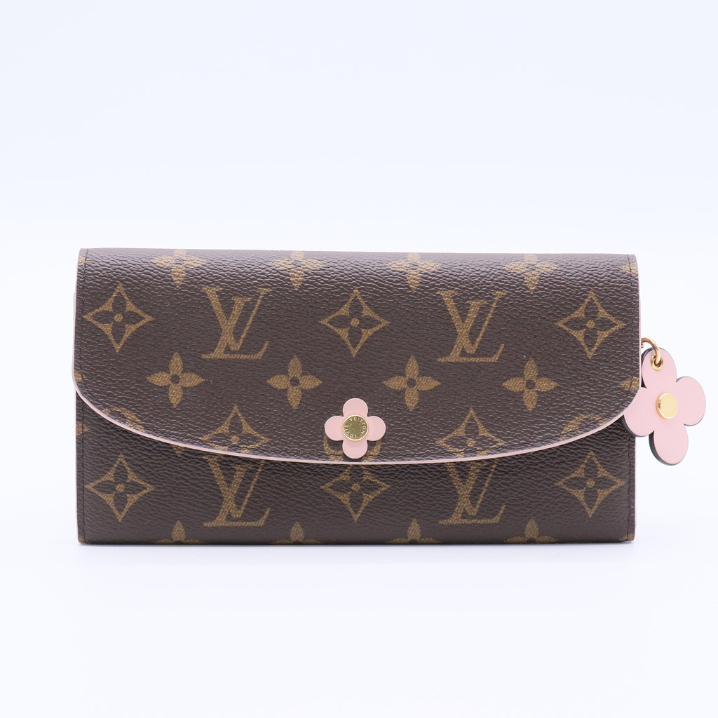 Emilie Monogram Wallet twins