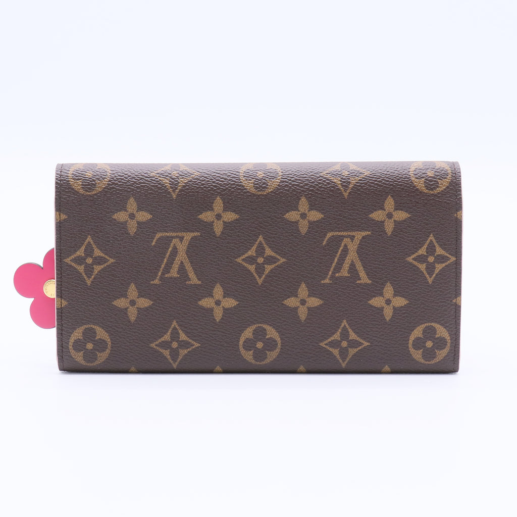 Emilie Monogram Wallet twins