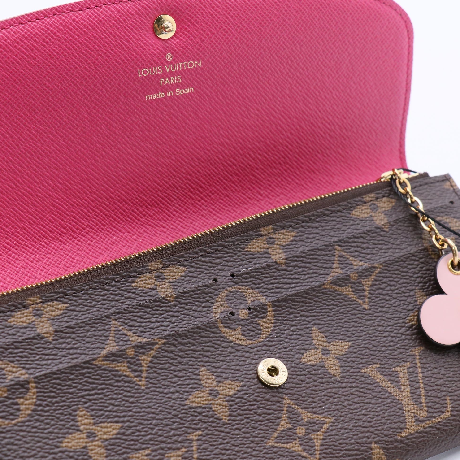 Emilie Monogram Wallet twins