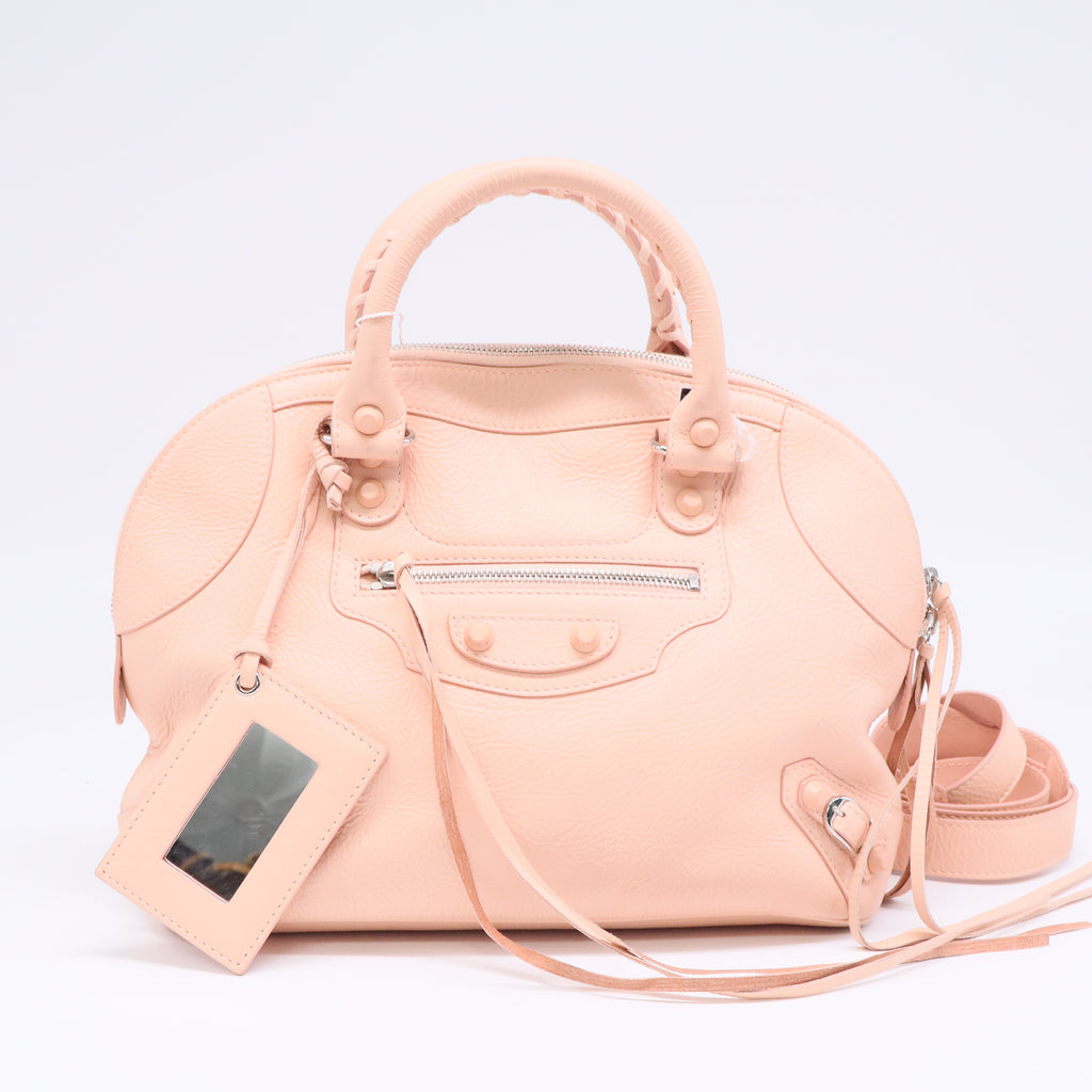 Covered Classic Studs Bowling Bag Leather Mini Twins LDJ3419