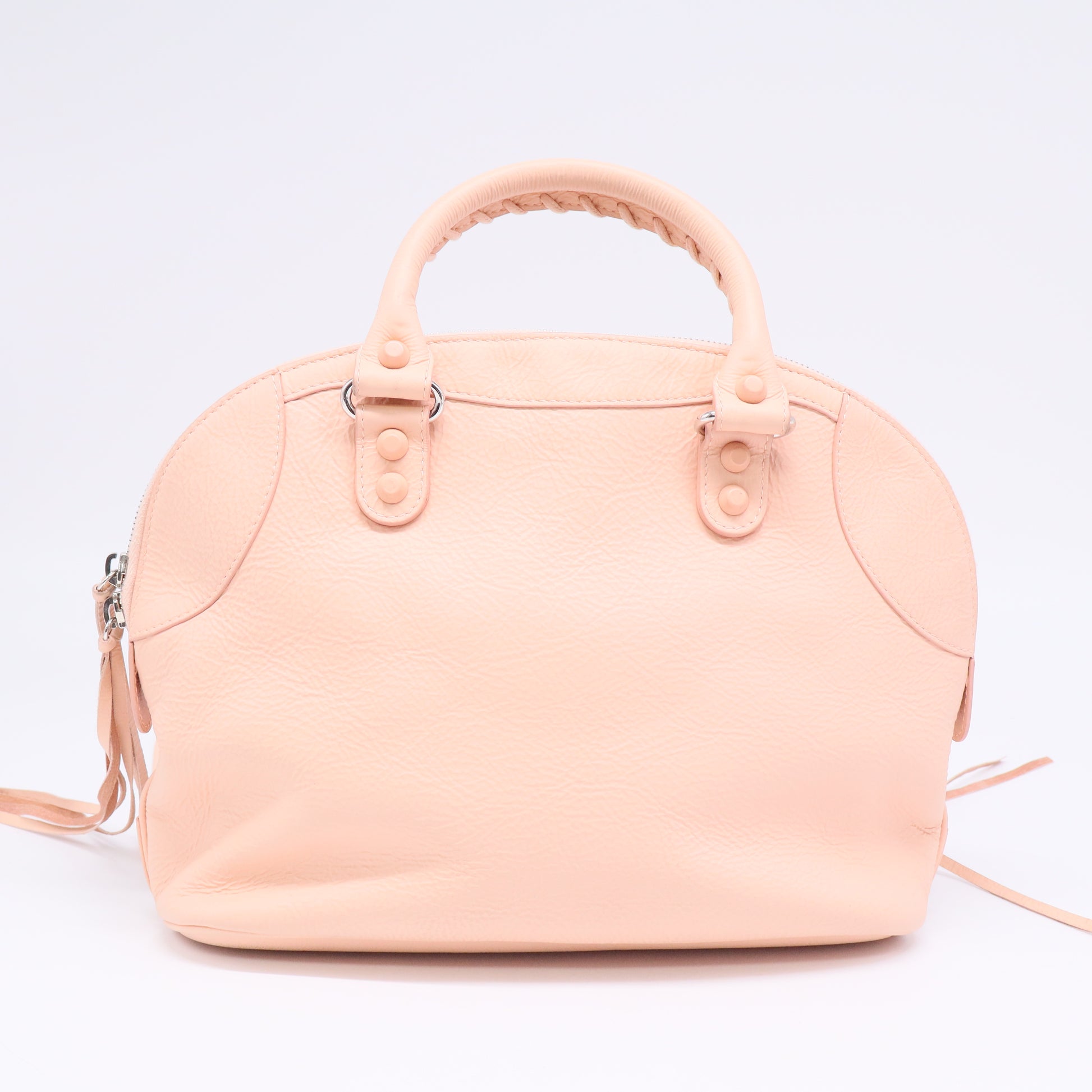 Covered Classic Studs Bowling Bag Leather Mini Twins LDJ3419