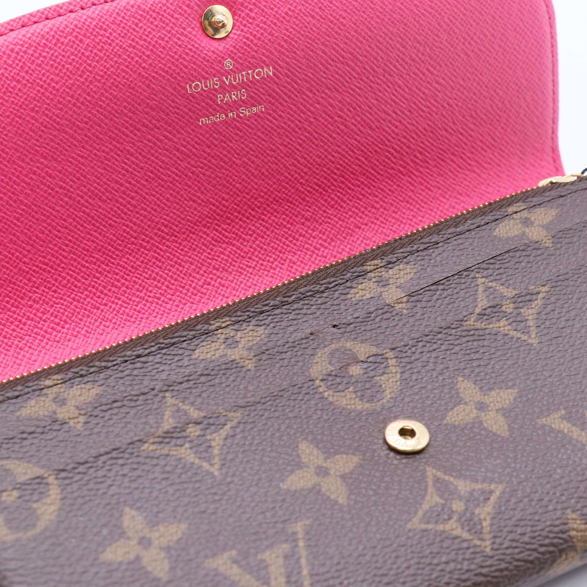 Monogram Emilie Wallet twins