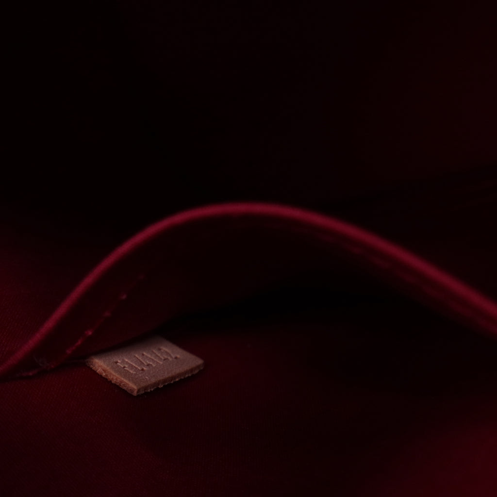 Rose Indian Monogram Vernis Alma PM Bag twins