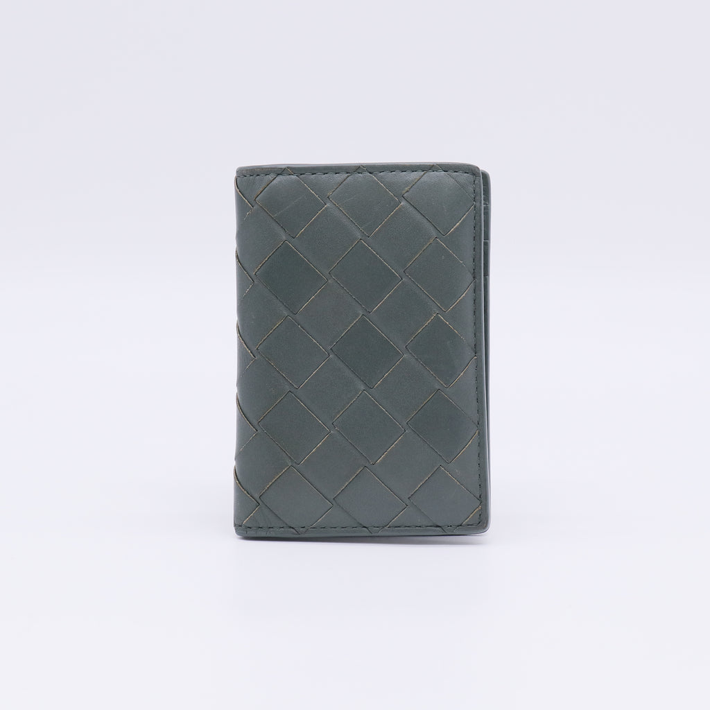 Bottega Veneta Intrecciato Flap Card Case W22375