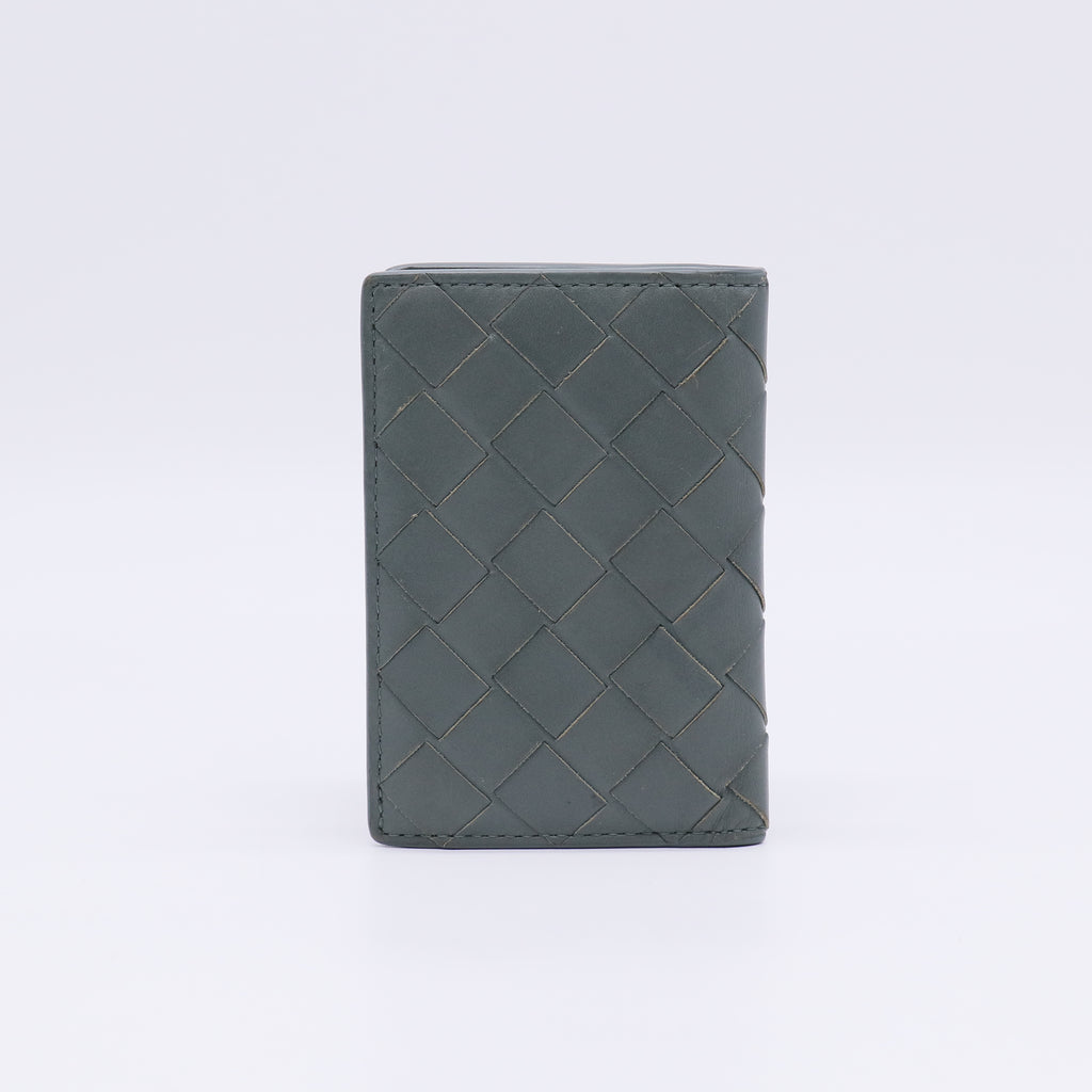 Bottega Veneta Intrecciato Flap Card Case W22375