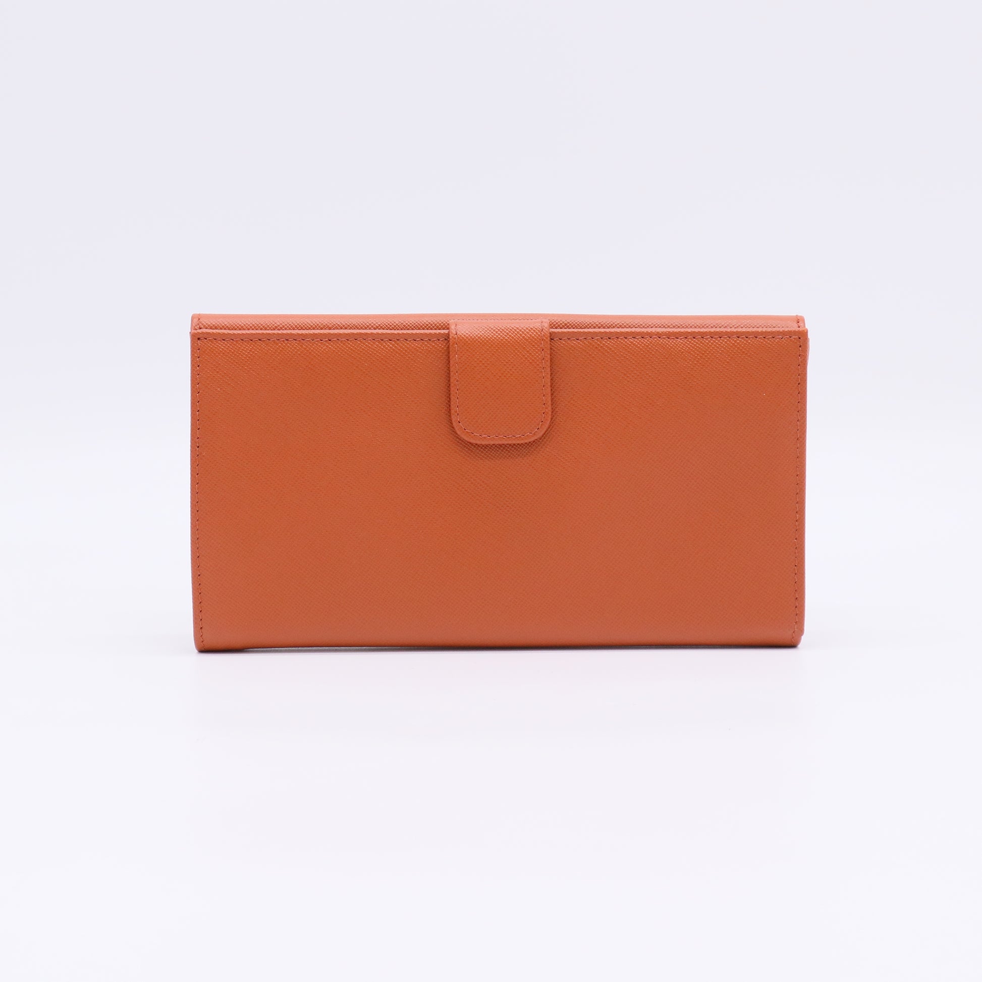 Prada Saffiano Leather Continental Flap Wallet W22333