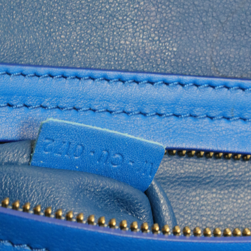 Suede Leather Small Phantom Luggage Tote