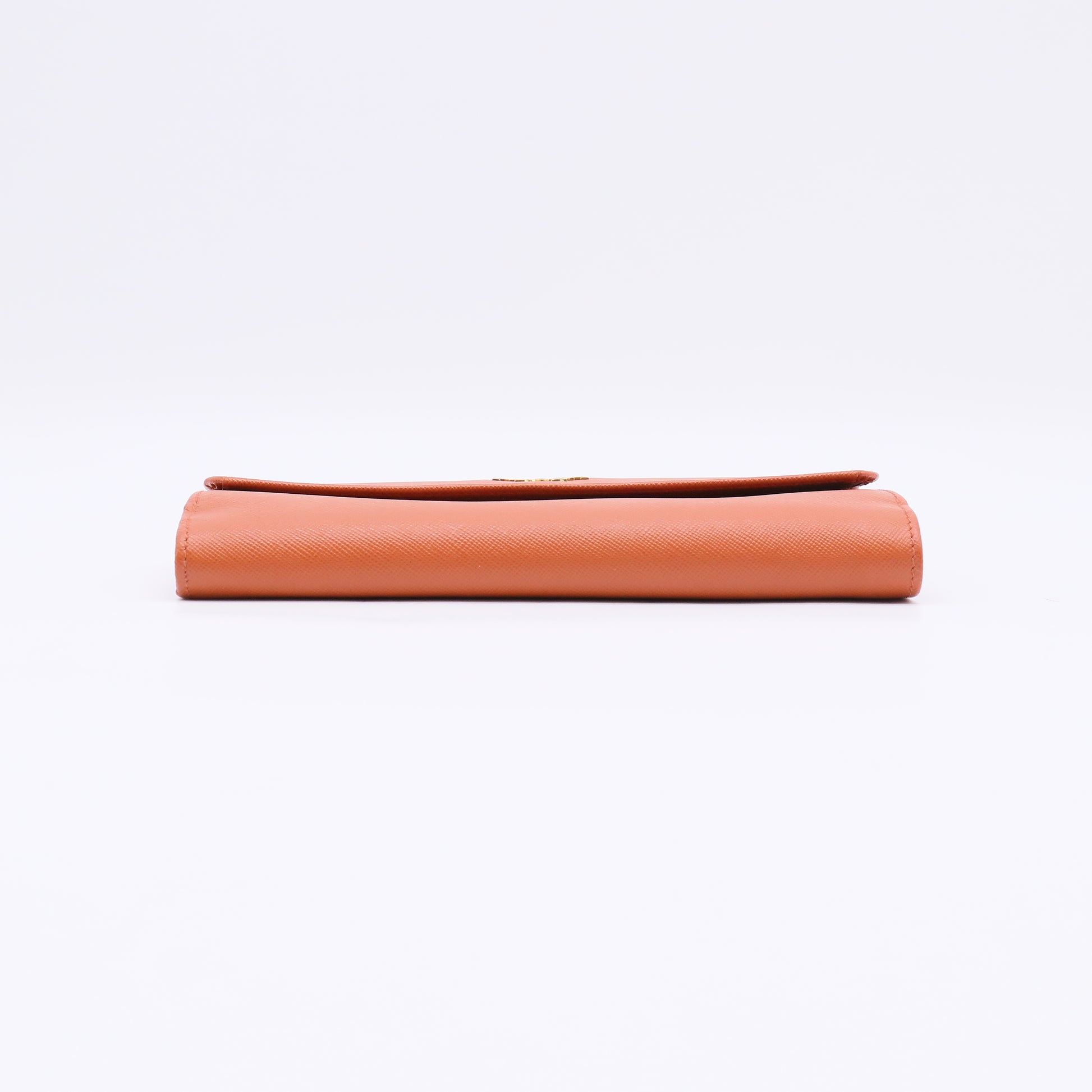 Prada Saffiano Leather Continental Flap Wallet W22333