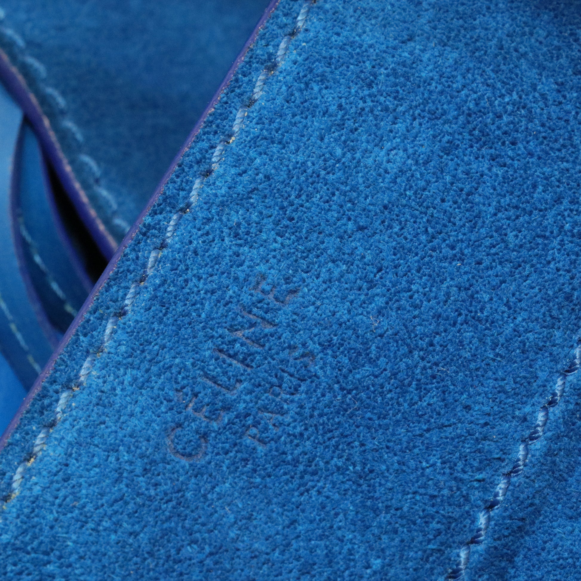 Suede Leather Small Phantom Luggage Tote